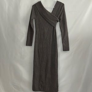 Form Fitting Sweater Dress